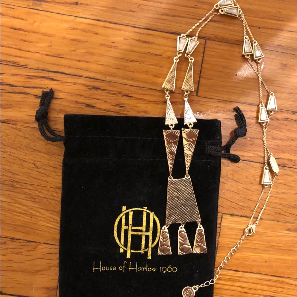 House of Harlow 1960 Necklace with duster